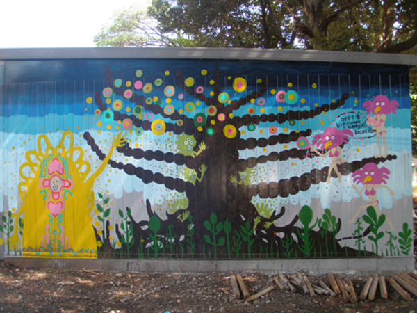 コンテナライブペイント画像