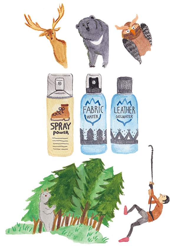 ウルトラライトスタイル Vol.2: UL山歩きのビジュアル読本イラスト画像